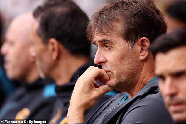 Lopetegui left Wolves days before the start of the season after expressing his frustrations over their lack of summer spending