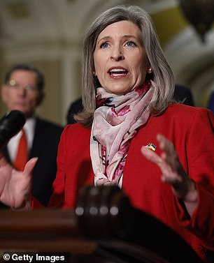 Sen. Joni Ernst is a Republican from Iowa