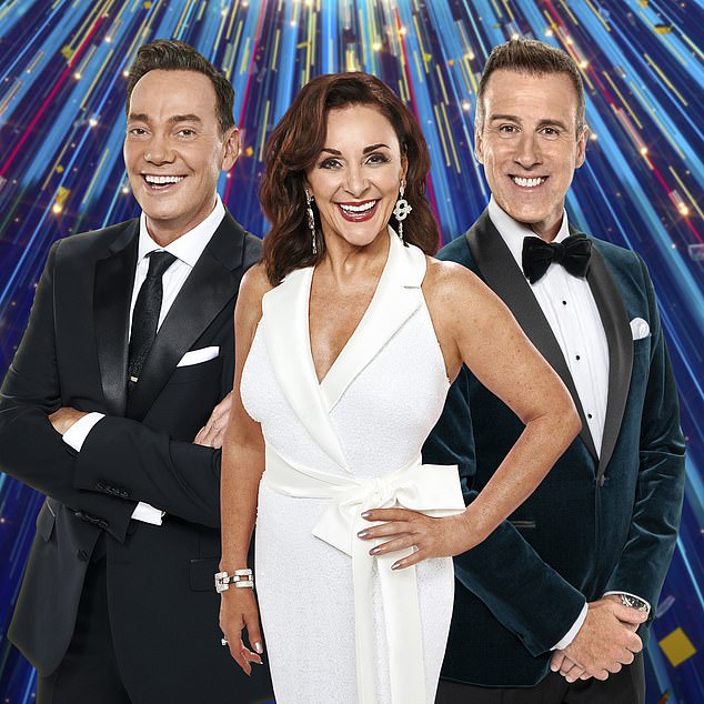 Perfect 10?  They are joined by Strictly legends Shirley Ballas (C) Anton Du Beke (R) and Craig Revel Horwood (L) who return to their judges' seats