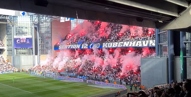 He emphasized that the atmosphere in Parken Stadium is a hundred times greater than that at Old Trafford