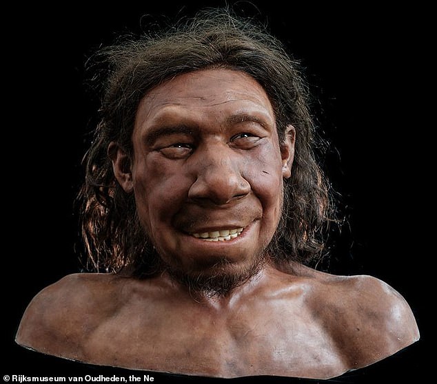 The reconstruction of the ancient man differs greatly from another Neanderthal portrait shared in 2021 of a man named Krijm, who lived and died up to 70,000 years ago and had a peculiar facial deformity