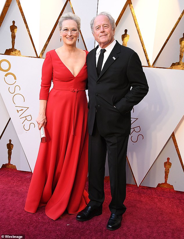 Shock split: Last month it was revealed that Streep and her husband of 45 years, Gummer, 76, have been separated 'for over six years' after deciding to 'live apart';  seen at the Oscars in March 2018