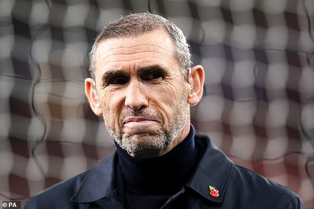 Keown gave a hilarious explanation for his touch, claiming there was 