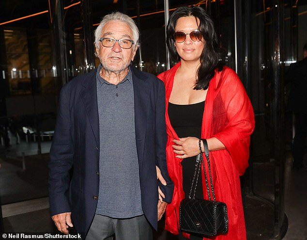 De Niro's girlfriend Tiffany Chen (pictured together) was at the center of the proceedings as closing arguments suggested Robinson's allegations amount to a clash of personalities with the actor's 