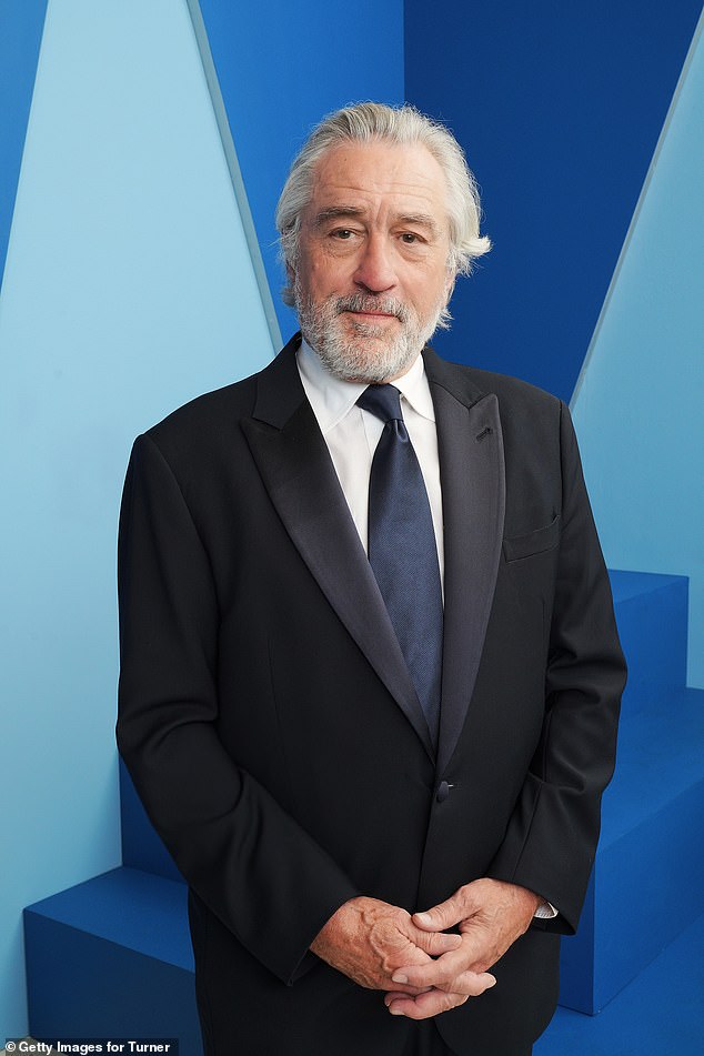 De Niro, pictured in January 2020, has become noticeably irate during the proceedings and even cursed at his accuser from the witness box last week