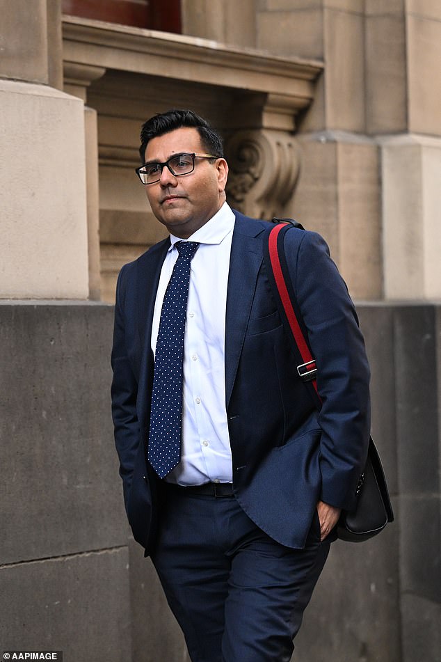 The Bulldogs (club CEO Ameet Bains, pictured) denied the club was aware of the breach