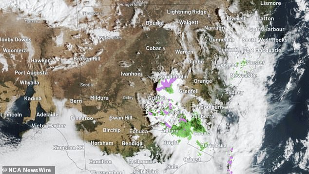 The circumstances will be one "ideal environment" for thunderstorms and towering clouds.  Photo: WeerZone