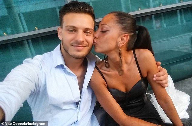 Vito fell victim to the Strictly Curse in 2021 when he reportedly started dating singer Arisa, with whom he won the Italian series in the same year, ending his relationship with model girlfriend Valentina Sica (pictured)