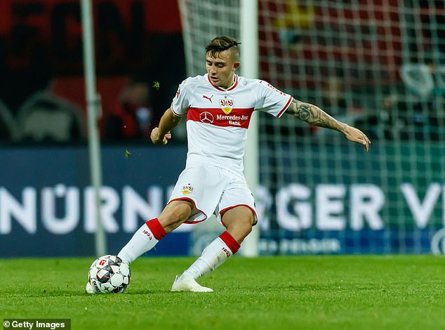 After leaving Man City in 2018, Maffeo had a number of loan spells during his time at Bundesliga side Stuttgart