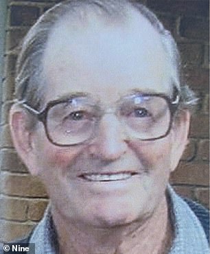 Pictured: Lynton Anderson, 94, died in April after allegedly receiving lethal amounts of prescription drugs