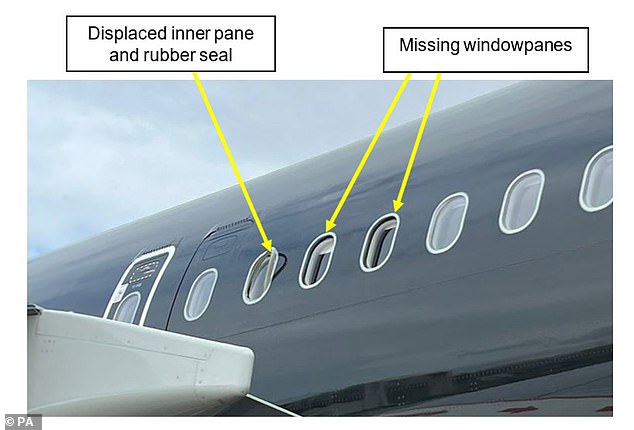 Shortly after takeoff, passengers noticed that the cabin was colder and noisier than normal