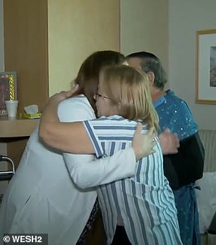 Doctors hugged the family at Florida Osceola Hospital