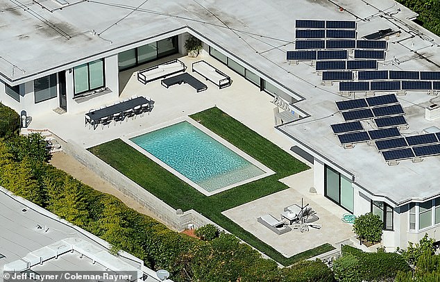 DailyMail.com can reveal the Friends star and Iwamasa lived in a $49,000-a-month Beverly Hills property for just over a year while his Pacific Palisades pad underwent renovations