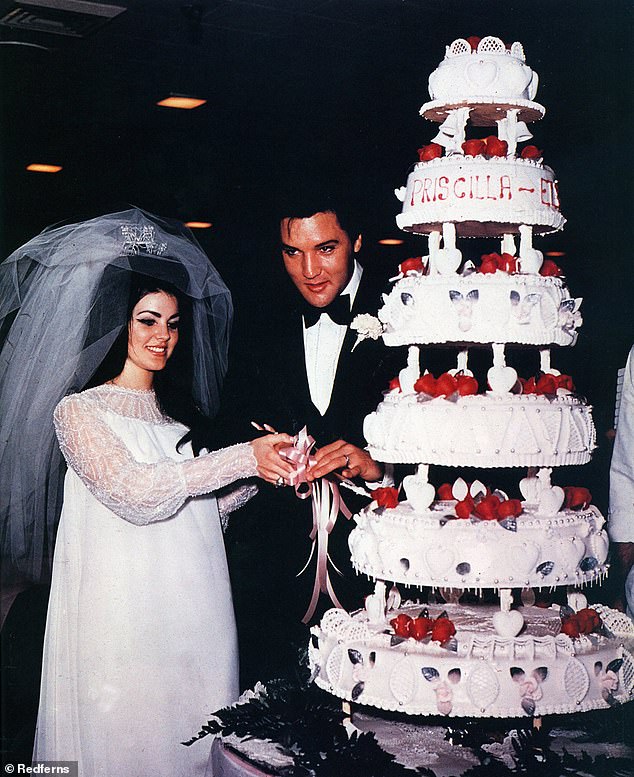 Not to be compared: Priscilla married Elvis in 1967 after years of being together.  She also said that 'no one could ever match her ex-husband';  seen in 1967