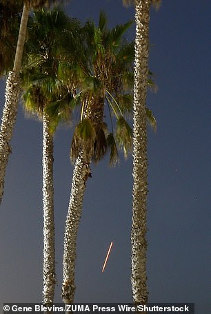 Above, a SpaceX Falcon 9 launch from last month, October 29, 2023