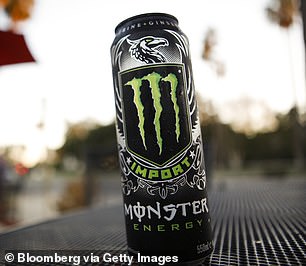 Most energy drinks like Monster or Red Bull are around 80 to 100 mg, but newer energy drinks like Prime contain 200 mg