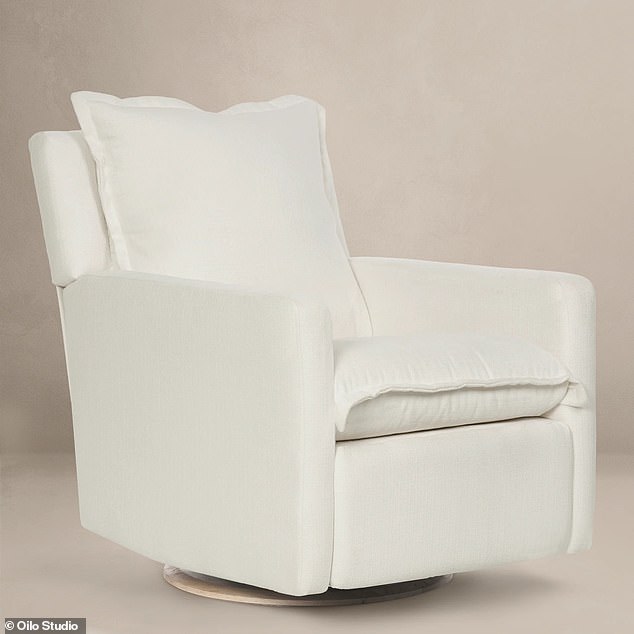 $$$: The most expensive item on the 44-year-old reality star's list was the $1,877 Oilo 'Flynn Gliding Swivel Nursery Recliner'