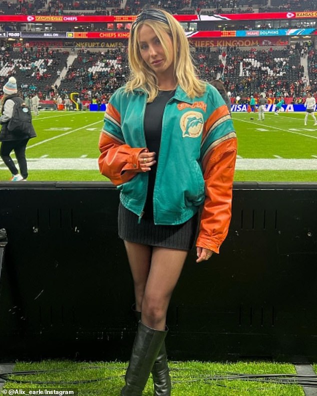 The TikTok sensation has since attended many of his football matches and even flown to Germany to watch him play and throw the football with her sports boyfriend.