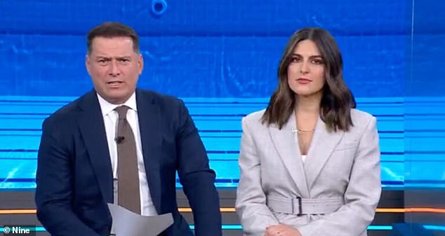 Today has struggled to gain ground in recent years, partly due to a revolving door of presenters on the Nine show.  In the photo: Karl Stefanovic and Sarah Abo