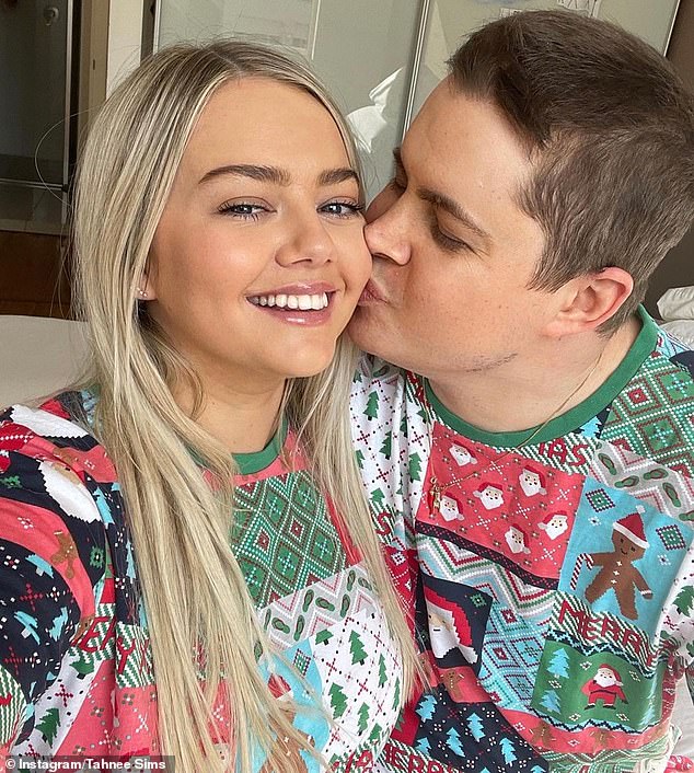The loved-up couple celebrated Christmas in Perth, not knowing it would be their last
