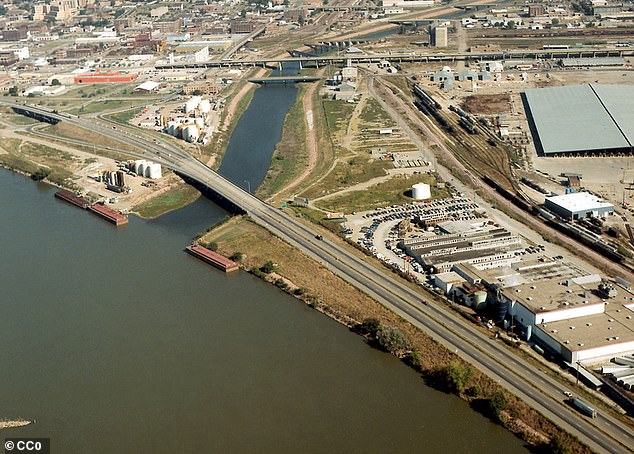 She was allegedly attacked near Tom Hanafan River's Edge Park, in Council Bluffs, Iowa, along the Mississippi River.