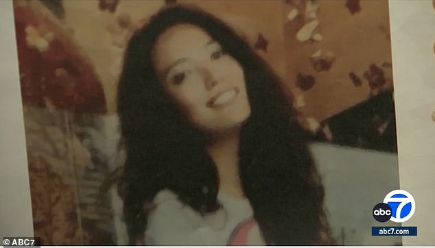 Haskell Jr.'s wife, Mei Haskell (pictured), and her parents Yanxiang Wang and Gaoshen Li are missing, police said.  All three lived with the suspect in Tarzana's house