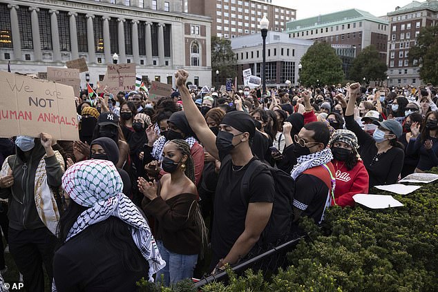 Days after Hamas's attacks, Columbia's Students for Justice in Palestine said Hamas' actions were a 