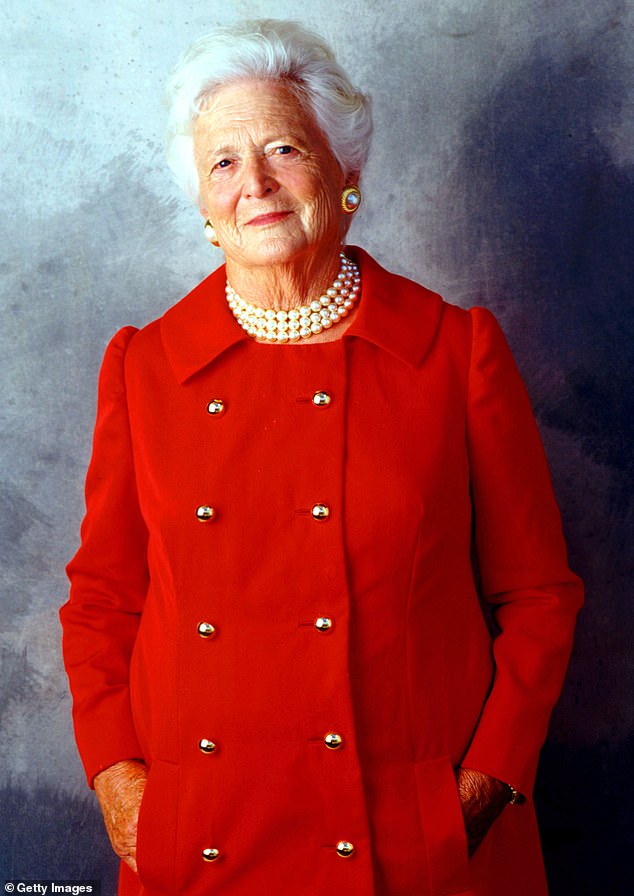 Former first and second lady Barbara died in April 2018 at the age of 92 at her home in Houston