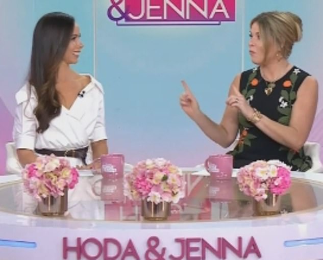 Barbara co-hosted Thursday's episode of Today with Hoda and Jenna as they continue to promote their new book, Love Comes First