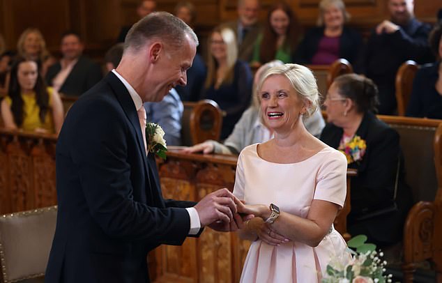 The couple are so committed to parkrun that they deliberately planned their wedding for a Friday so they could take part in a running race the next day.