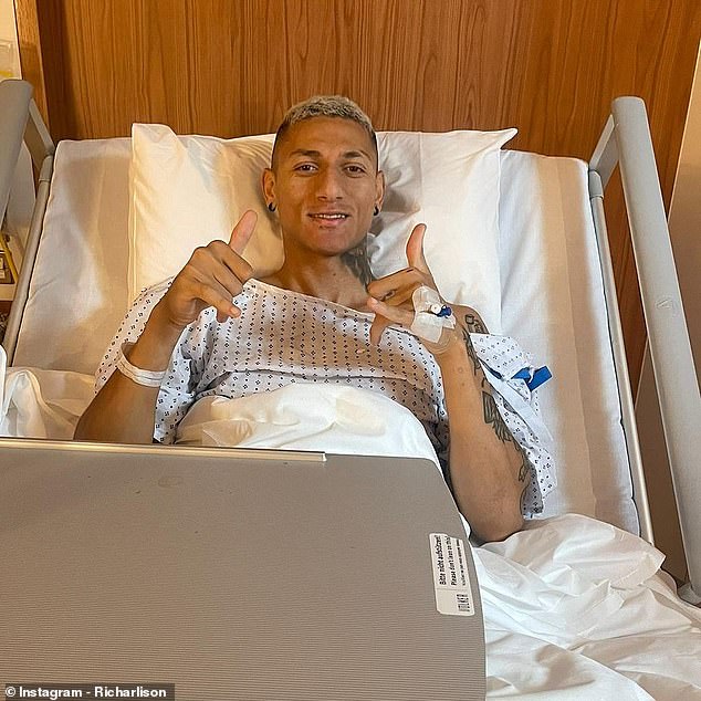 Tottenham striker Richarlison has undergone groin surgery to address a long-standing problem