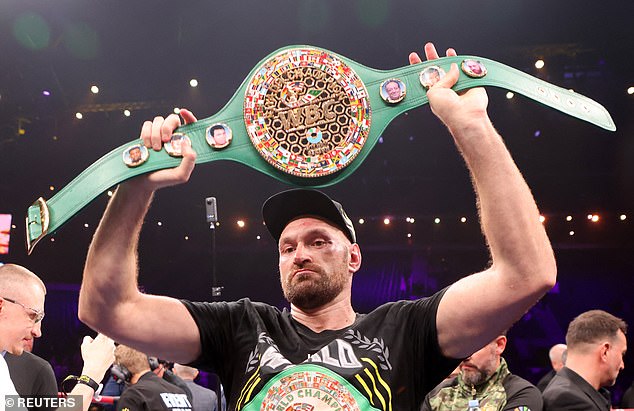 'The Gypsy King' Tyson Fury is also mentioned in Stevenson's list - where he left out two big names