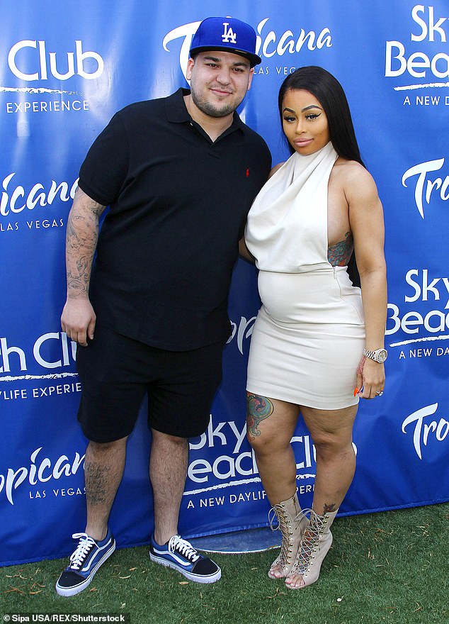 Parents: The little girl – also known as Dreamy – was born on November 10, 2016 when Rob and Chyna were engaged.  Seen in 2016