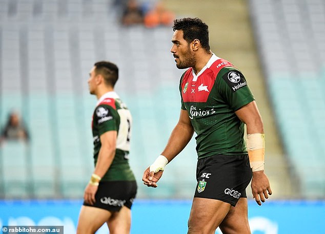 The Sydneysider was originally picked up by the NRL Bulldogs before making the move to Russell Crowe's South Sydney Rabbitohs