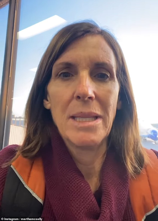 In an update on Thursday, McSally said she couldn't eat because her body was in shock, but she fought through and gave her speech that evening.