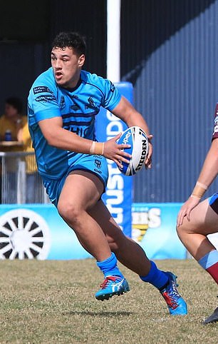 Taunoa-Brown was named to the Melbourne Storm and Newcastle Knights junior squads