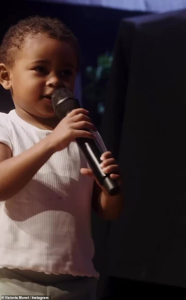 Music is in her blood: Hazel, who shares Monét with John Gaines, was drawn to music and singing shortly after birth, her mother claims