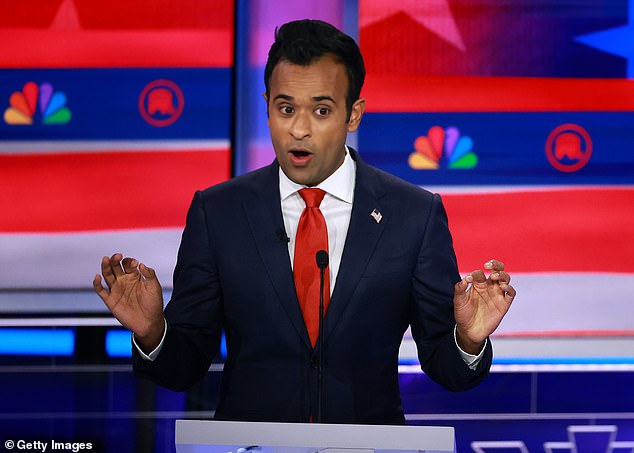 Vivek Ramaswamy said during the debate Wednesday night that Republicans were 