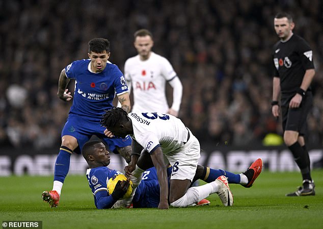 Caicedo revealed that Enzo Fernandez (left) convinced him to make the move to Stamford Bridge