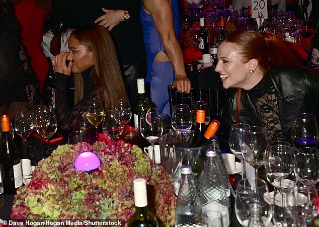 Together: Last month they were spotted next to each other at the 2023 Attitude Awards at The Roundhouse in Camden, London