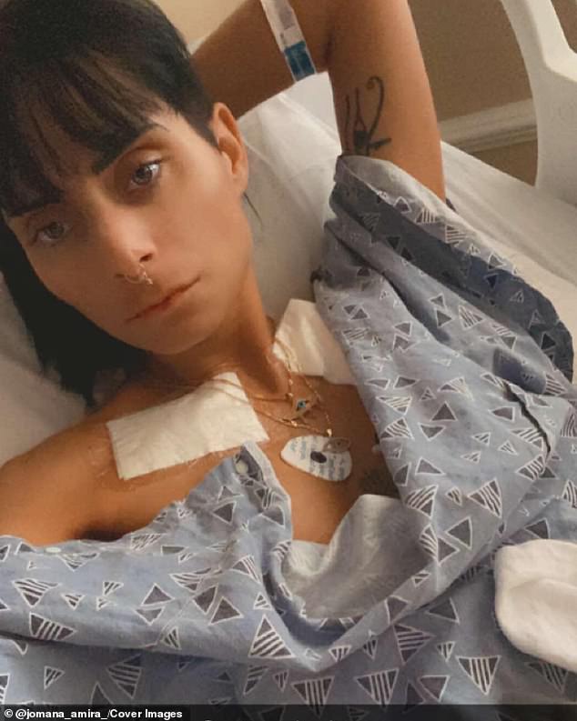 Ms Houssari has had medical problems since birth, but her SPS symptoms started after she underwent surgery to repair damage suffered in a serious car accident.  After the wreck, she underwent more than twenty operations