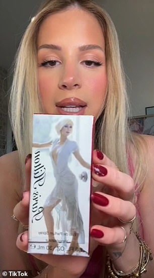 The next perfume Dupee tested was from Paris Hilton