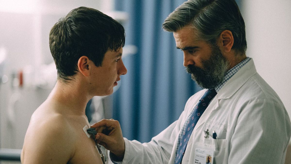 (L-R) Barry Keoghan and Colin Farrell in The Killing of a Sacred Deer.