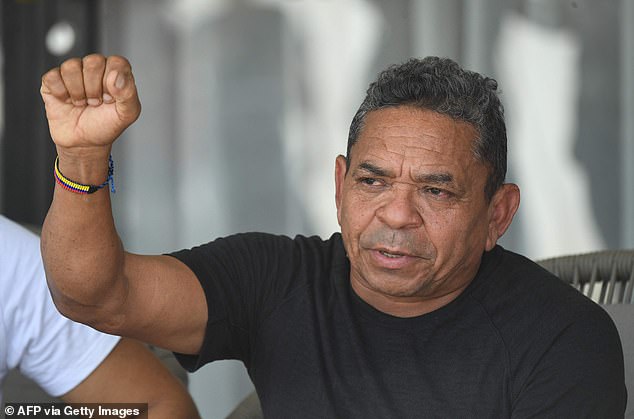 Diaz Snr was kidnapped almost two weeks ago in his hometown of Barrancas, Colombia