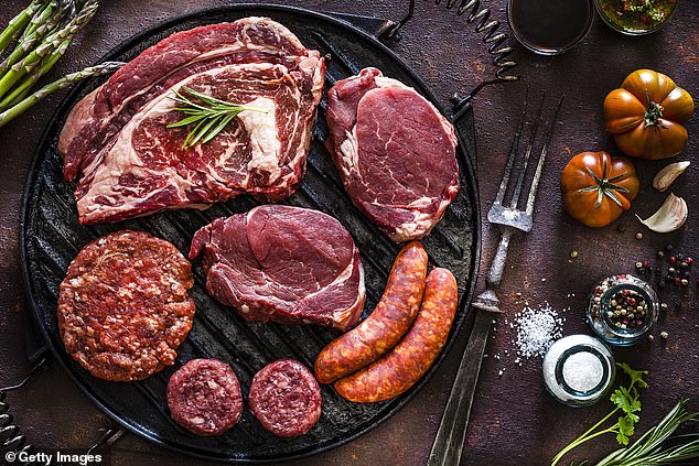 Nichole named the fifth cancer-causing culprit, processed meat and red meat, adding: 'Processed meat increases the risk of cancer, and so does a high intake of red meat' (Photo: Getty)