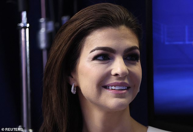 Casey DeSantis showed up in Miami on Wednesday to support Ron during his third Republican debate