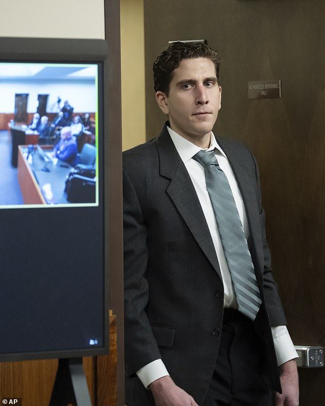 Bryan Kohberger, who is accused of killing four University of Idaho students in November 2022, is pictured in Latah County District Court on September 13