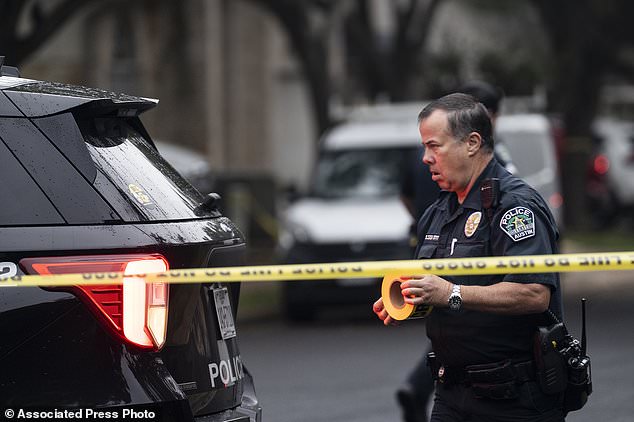 Austin police are investigating the crime scene where the suspected gunman was also killed