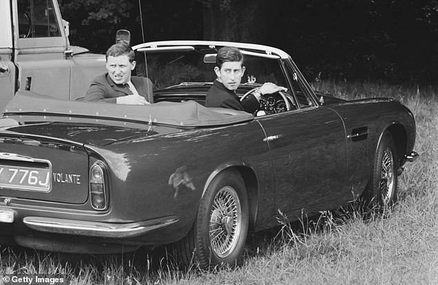 The then Prince Charles (right) in Windsor for a polo match, UK, June 13, 1971