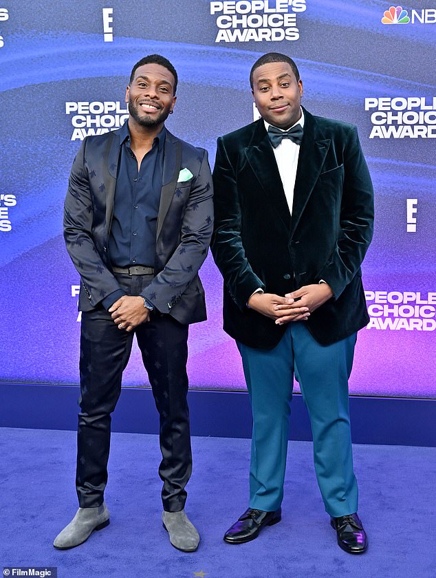 Duo: Kel can be seen in December 2022 with Kenan Thompson